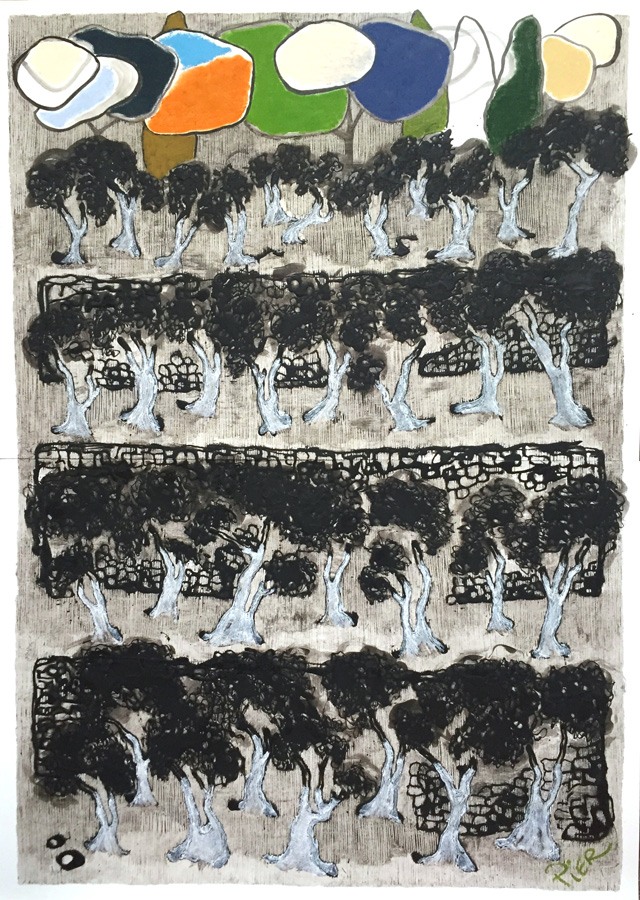 Restanques, les bois chaulés (signature verte)