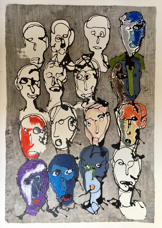 Foule#1(signature grise)