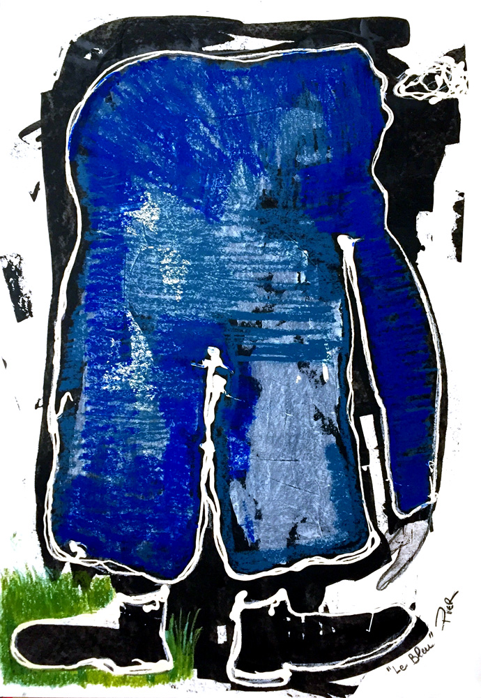 Le bleu